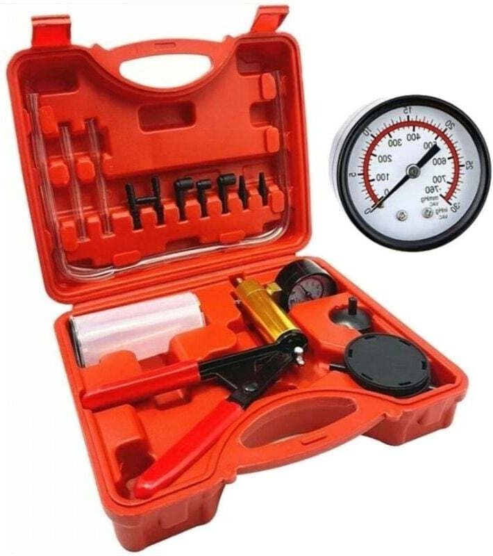 Vakuumpumpen-Set zum Entlüften von Bremsflüssigkeit, manuelles Ablassen von Bremsflüssigkeit bei Motorrädern und Autos, ...