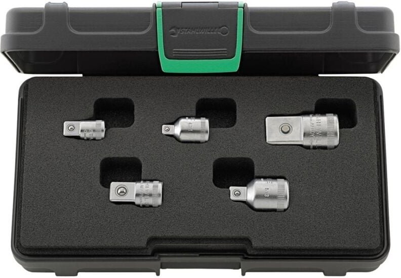 Vergrößerungsstück-/ Reduzierstück-Satz 1/4' - 3/4' 5-teilig - Stahlwille