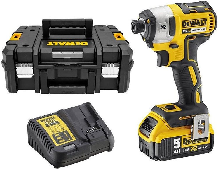 Schlagschrauber 18V XR 205 Nm (1x5,0 Ah) in TSTAK - DEWALT DCF887P1