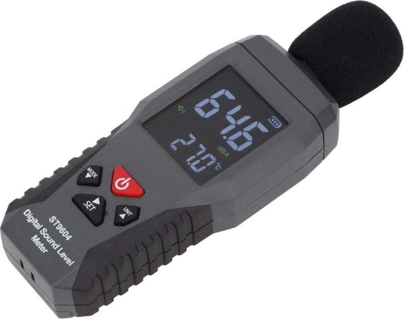 Ersandy - Schallpegelmesser smart sensor Schallpegelmesser Schallpegelrekorder Geräuschtester Digitaler Audio-Schallpege...