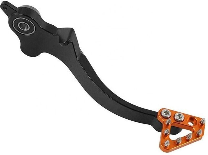 Fußbremshebel / Bremshebel für KTM 690 Enduro / R 11-17 schwarz / orange