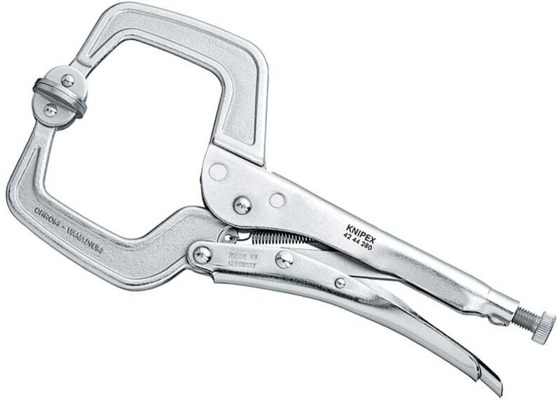 42 44 280 Schweiß-Gripzange glanzverzinkt 280 mm - Knipex