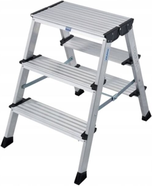 Krause - Aluminium-Klapptritt monto Treppo 2,65 m Tritthocker