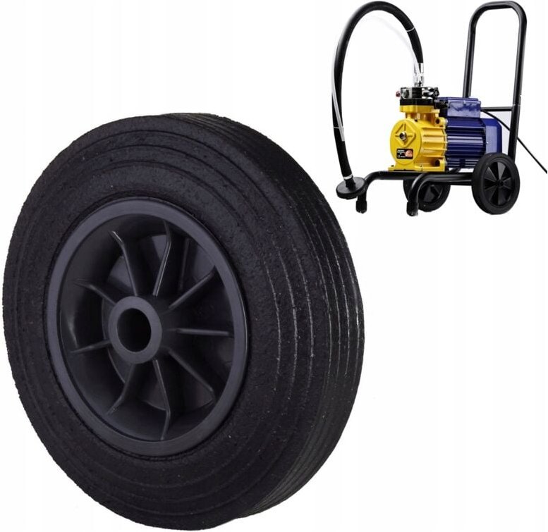 Rosfix Rad mit Reifen – Für Farbspritzgeräte Rosfix Strong Storm SS02–BSH01 Stoßdämpfend & Wetterfest Ergonomisch & Lang...