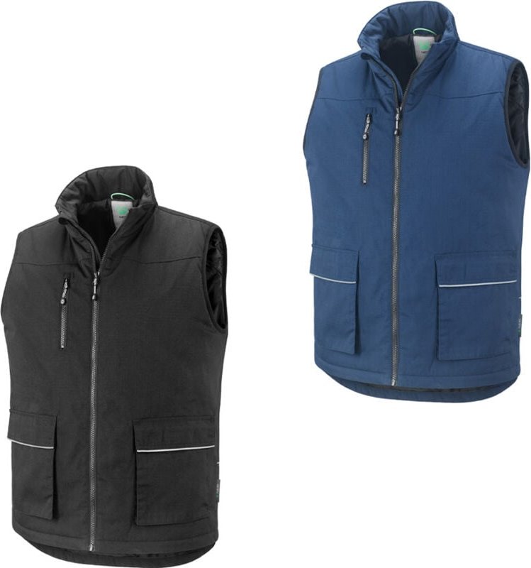 Neri Montreaux Gepolsterte Arbeitsweste - l - Schwarze