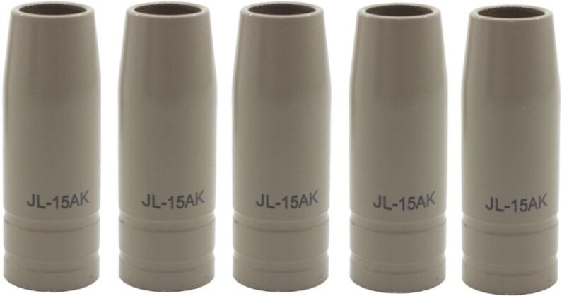 15AK Beschichtungsschutzdüse Antihaft-Schweißschlacke Europäische Airless-Gasmaschine Schutzhülle 5 Stück