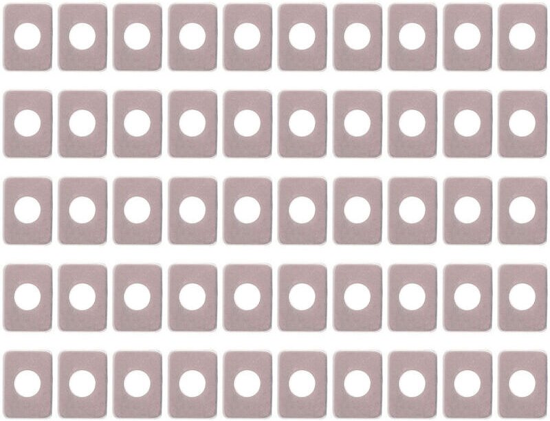 Ölfreie, geräuscharme Ventilplatte, Ersatzdichtung für Maschinen, Zubehör für Luftkompressoren, 100 Stück