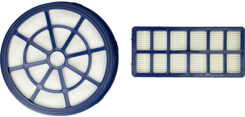 Filter-Set kompatibel mit Hoover BR71BR21011, BR71BR30011, BR71JCAR011 Staubsauger - 2x Ersatz-Filter (Abluft-Filter, Vo...