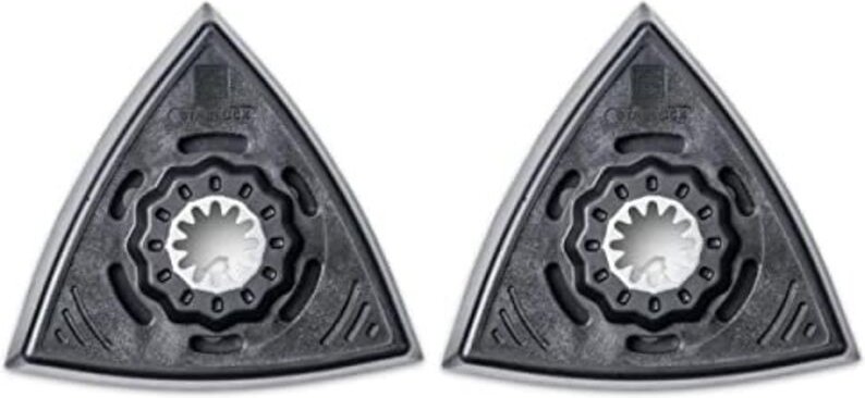 Schleifplatten-Set, 2 Stück, gelocht - 63806136220 vos - Fein