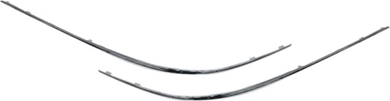 Tlily - Auto Chrom Vorne Links Rechts StoßStange Untere Abdeckung Zierleiste für clk W209 2002-2009