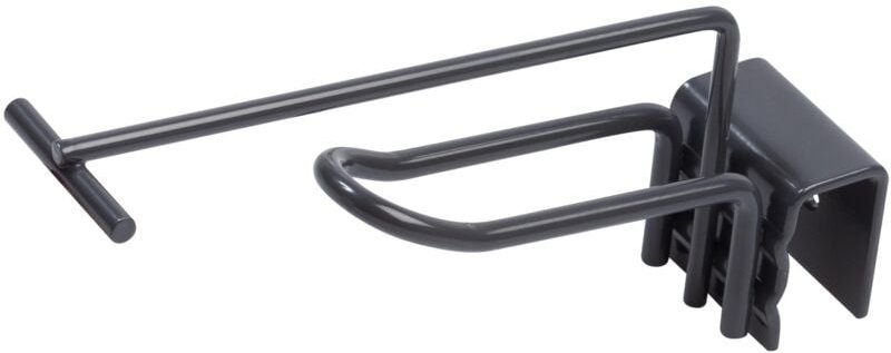 Aufsteck-Doppelhaken m. Etikettenträ. 4.8 x 100 mm