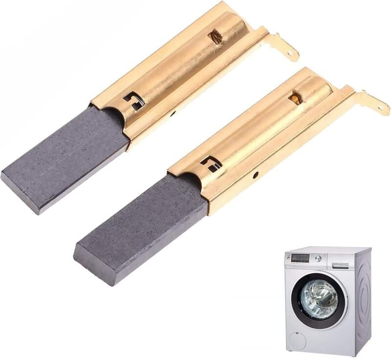 Kohlebürsten L94MF7 für Trommelwaschmaschinenmotoren, Elektromotor-Kohlebürsten, Ersatzteile für Waschmaschinen, 5 x 13,...