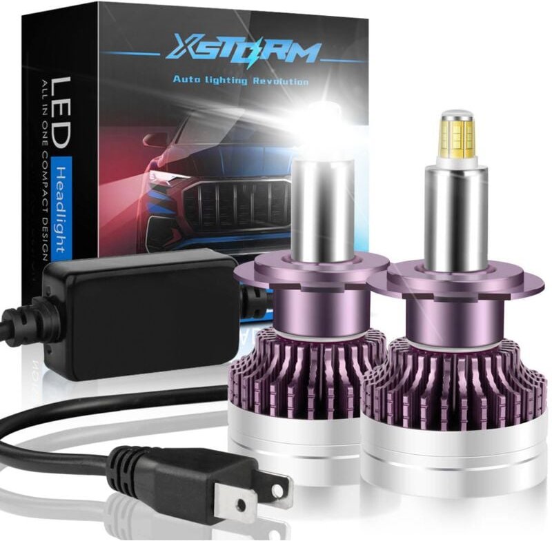 Xstorm Led-Lampen H7 160w 360° 25000lm Leistungsstarke Kanone