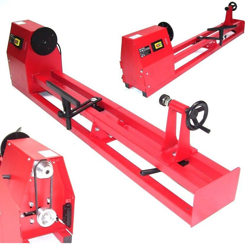 Apex - drechselbank 400 Watt holzdrehbank 55464 drechselmaschine 350x1000mm Drechsler