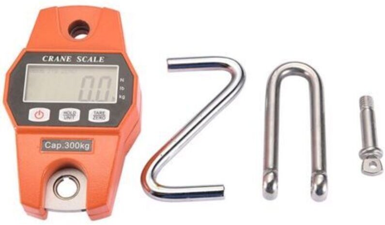 Hängewaage, digitale 300-kg-Waage für Landwirtschaft, Jagd, Outdoor-Aktivitäten, Angeln (Barsch und Großwild), sperriges...