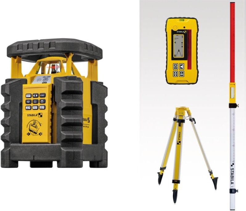 Stabila - Rotationslaser lar 350, 9-teiliges Set