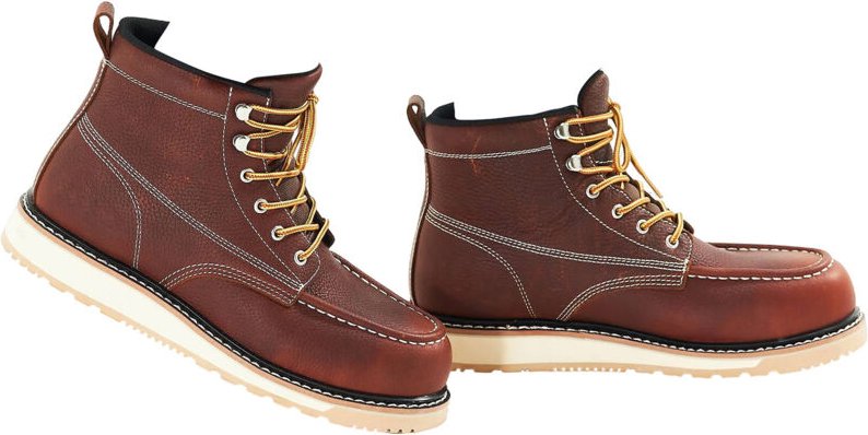 Uk Größe 7, Stahlkappe, wasserdichte Arbeitsstiefel mit Mokassin-Zehenkappe für Herren, rutschfeste, leichte und atmungs...