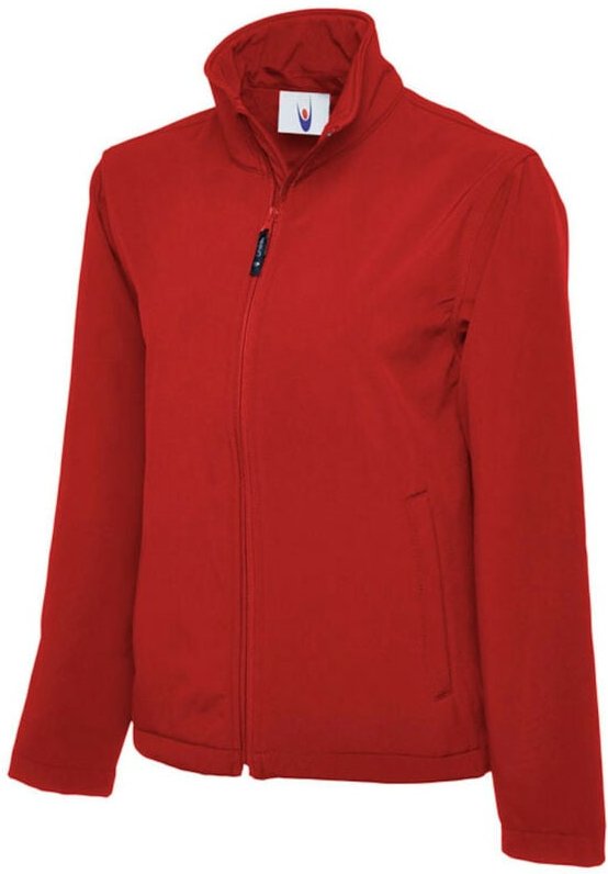 3-lagige wasserdichte Unisex Softshelljacke Rot 4XL