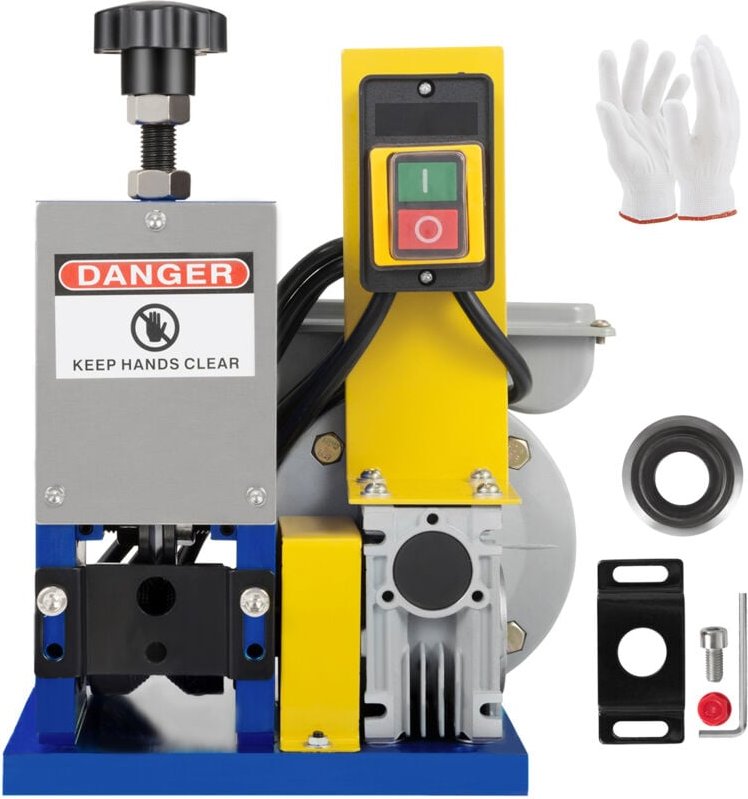 Mophorn - Elektrische Abisoliermaschine Φ1.5mmΦ25mm 180W Automatische Kabelabisoliermaschine mit extra Klinge