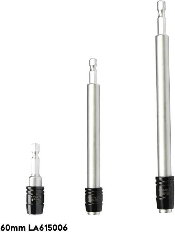 Set mit 3 Steckschlüsseladaptern, magnetischer Bithalter-Verlängerung, magnetischer Bithalter für Schraubendreher, Schra...