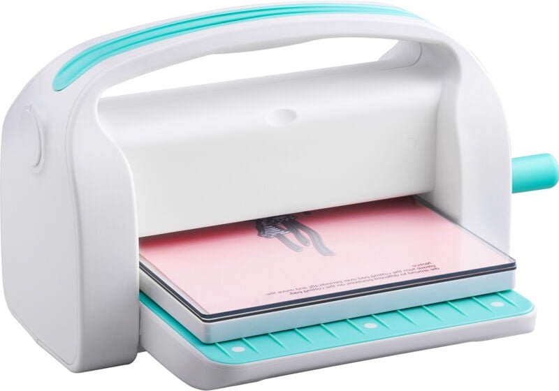 Manuelle Stanz- und Prägemaschine, tragbares 9-Zoll-Scrapbooking-Set für Kunst und Handwerk, Kartenherstellung und Baste...