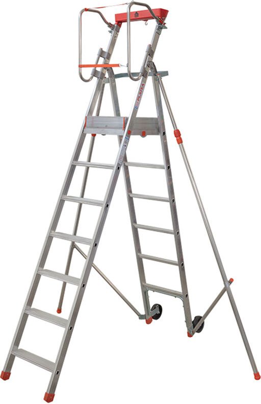 Echelle Direct - Stehleiter 7 Stufen - Maximale Arbeitshöhe 3.89m - PLT07