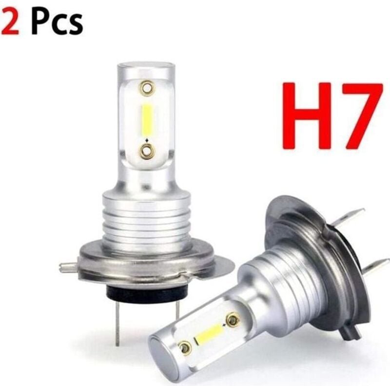 H7 LED-Scheinwerferlampen-Set, Fern-/Abblendlicht, 8000 lm, 6000 K, Autoteile