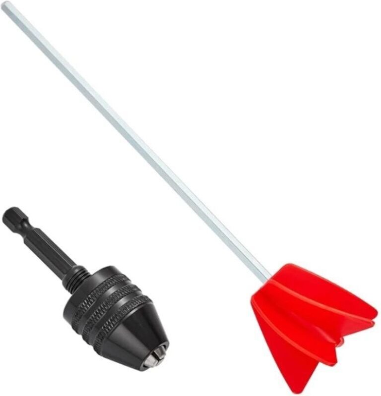 Farbmischer mit Zange, Propellermischer, 30 x 6,4 x 6,4 cm