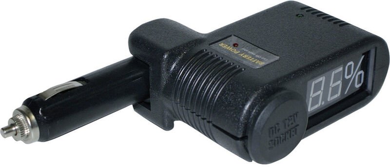 KFZ-Batteriewächter 2in1, 12 v, LED-Display - Eufab