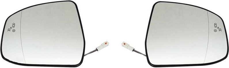 2 StüCk TüRflüGel Seitenspiegelglas Beheizter -- mit TräGerplatte für Focus MK2 MK3 Mondeo MK4 L+R
