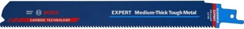 Expert Medium Thick Tough Metal s 1155 hhm Säbelsägeblatt 225 mm 10 Stk. ( 2608900376 ) Carbide Technology - Bosch