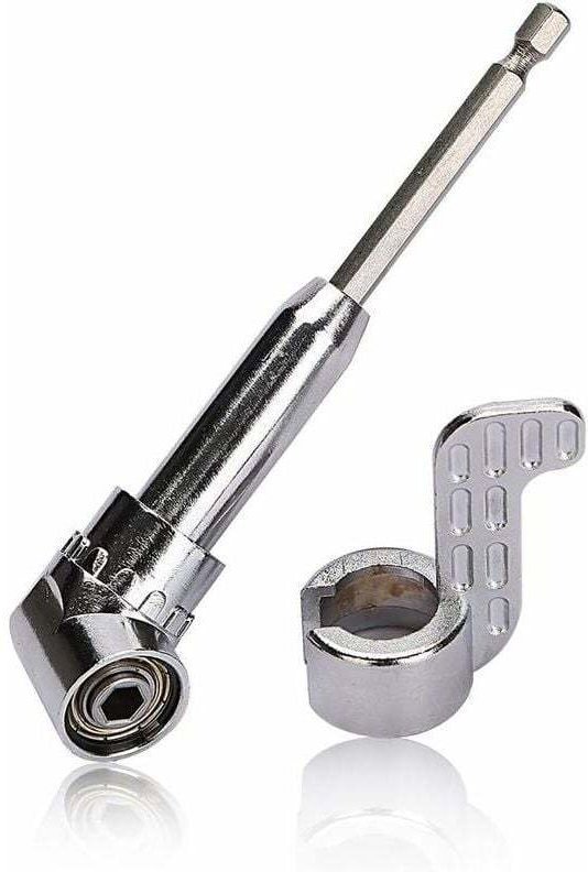 Winkelbohrer, Winkelschraubendreher, 105°-Winkel, 1/4"-Sechskantschaft für Bohrer