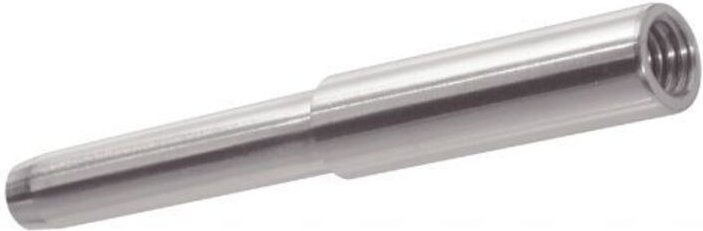 Crimpanschluss mit Gewinde - Rechtsdrehend - Kleine Ausführung - Edelstahl A4 ØKabel 3mm - Packung mit 10