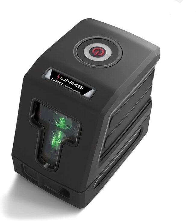 UNIKS N30 Selbstnivellierender Kreuzlaser, 4° vertikal und horizontal, Genauigkeit 3 mm auf 10 m