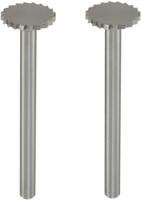 Scheibenfräser (Wolfram-Vanadiumstahl), 10 mm, 2 Stück - 28727 - Proxxon