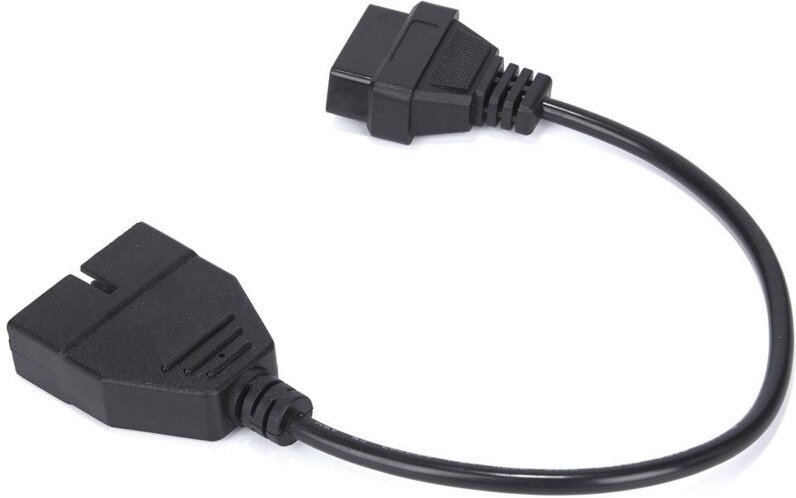 Auto Diagnose Werkzeug OBD2 Anschluss Adapter für 12 Polig ein OBD2 16 Poliges Kabel Auto Scanner Adapter