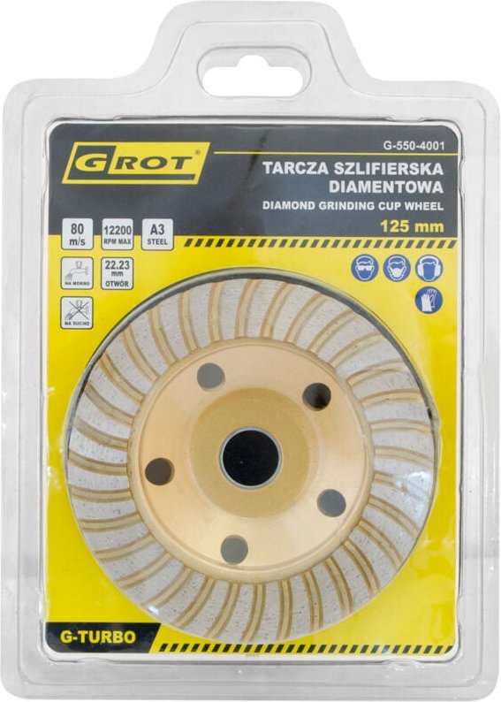 Diamant-Schleifscheibe G-Turbo 125mm