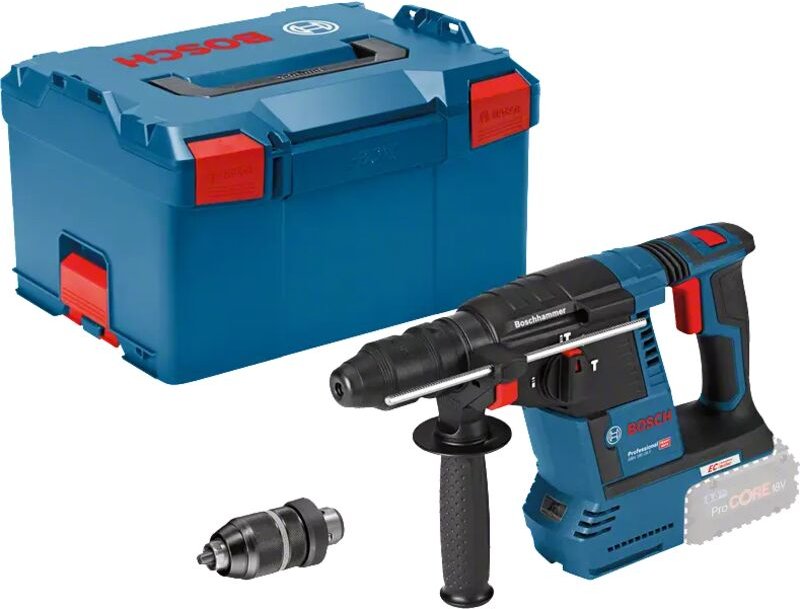 Bosch Akku-Bohrhammer gbh 18V-26 f, SDS-plus, Solo Version, incl. Zubehör, l-boxx 238