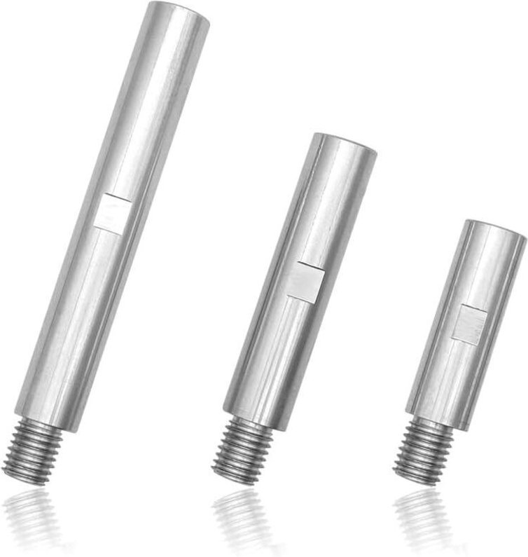 Dreiteilige Verlängerungsstange aus Aluminiumlegierung, robust und langlebig, M14-Winkelschleiferverlängerung, passend f...