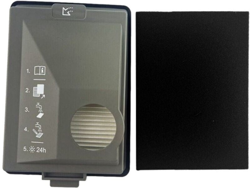 Trade-Shop Feinstaub-Filter Abluftfilter kompatibel mit Miele Boost CX1 ersetzt CX-FSF, 11639250, 11169285 / Zubehör für...