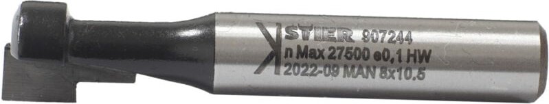 T-Nutfräser M6 10,5 x 6,6 x 8 mm - Stier