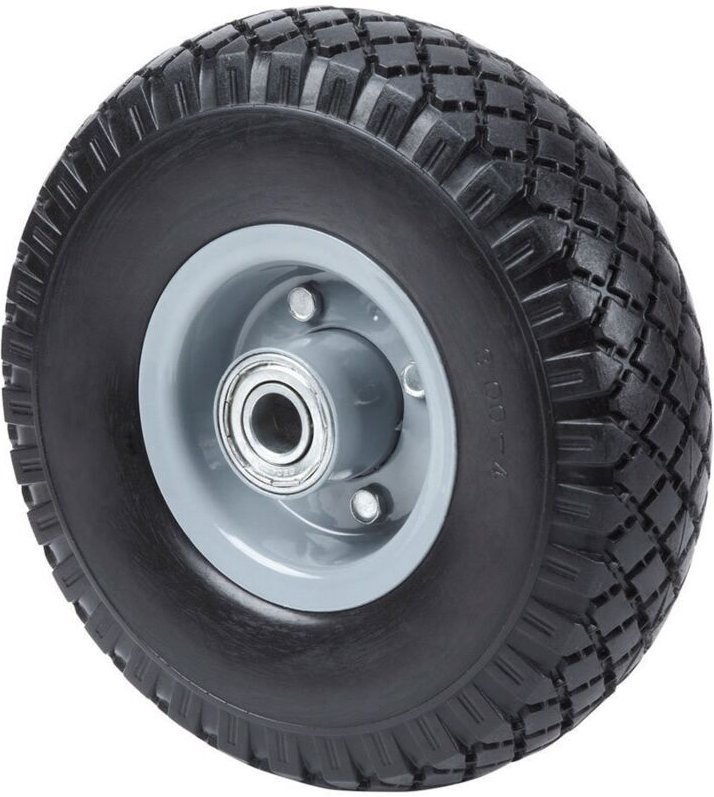 Pannensicheres Rad mit Metallkern und Kugellager, max. laden. 100 kg, ø 26 cm