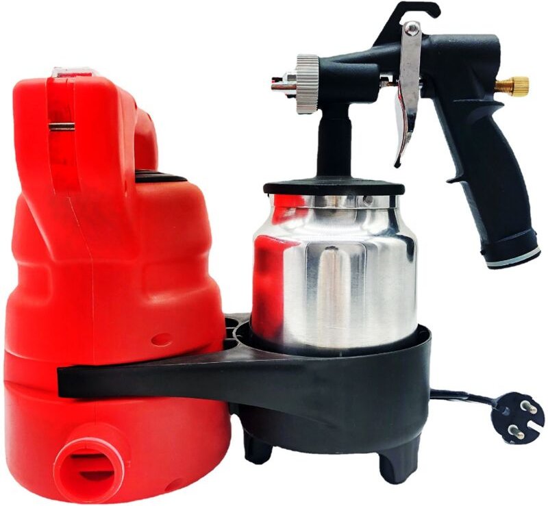 Vollautomatisches elektrisches Hochdruck-Latex-Farbspritzgerät mit Airbrush-Funktion für Auto, Heimwerkerbedarf und Desi...