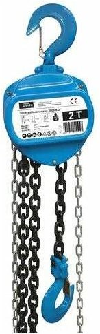 Güde - Kettenzug 2t Flaschenzug Ratschenzug Handkettenzug Seilwinde Seilzug 2000kg
