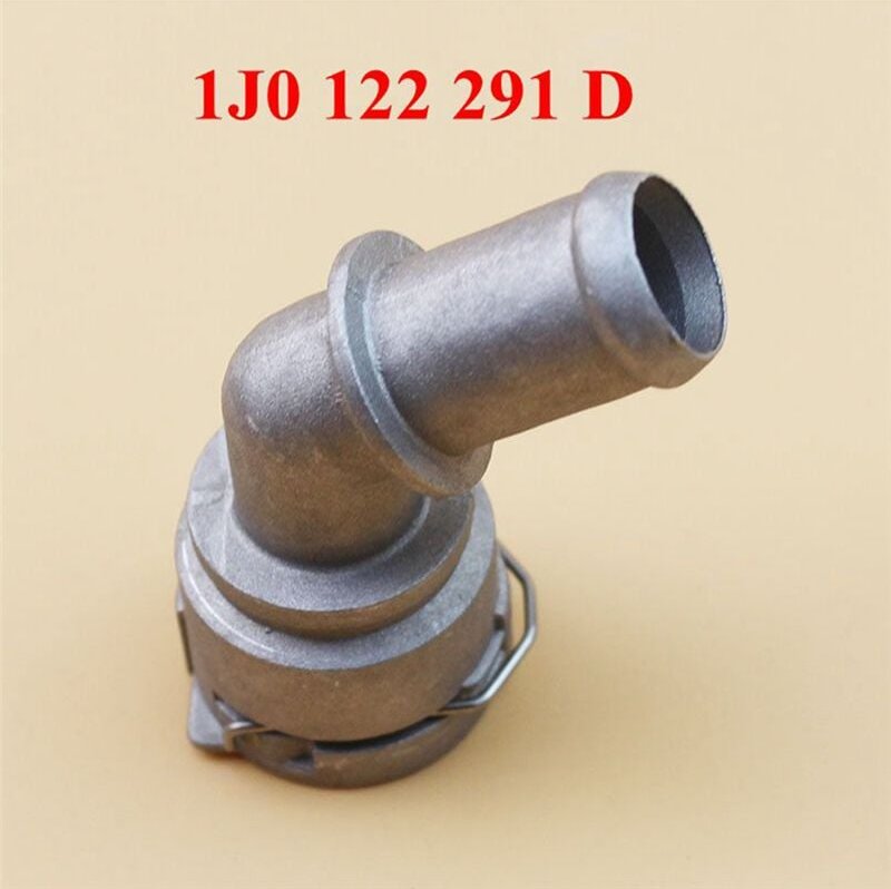 7-Teiliges Aluminium-MotorküHlmittelflansch-Schlauchverbinder-Set 06A121133J für Golf MK4 1.8T TT 2000-2005 1J0121087C