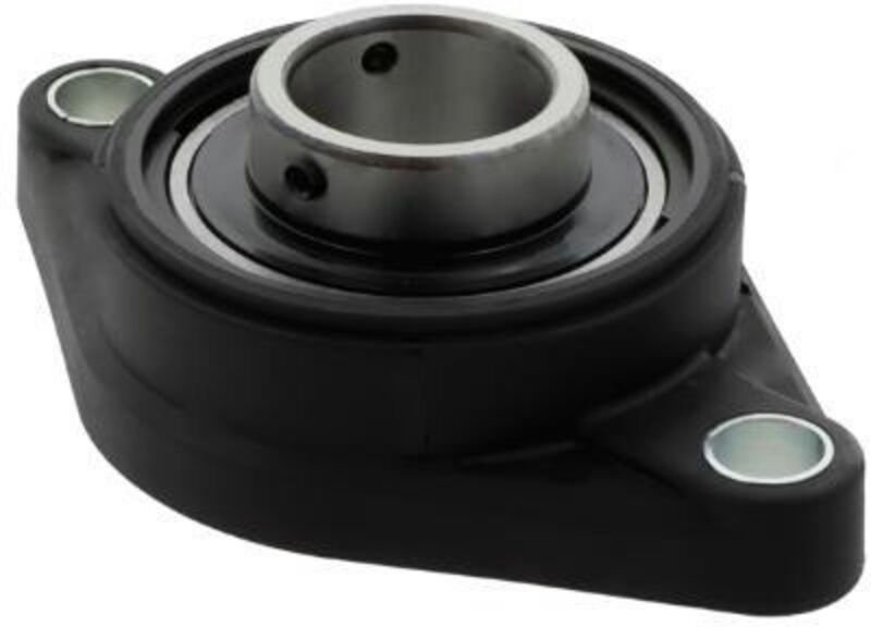 Flanschlager-Gehäuseeinheiten MUCNFL205 25 mm oval