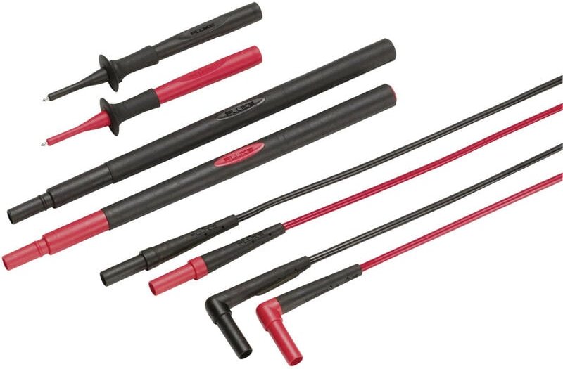 Fluke TL238 Sicherheits-Messleitungs-Set Prüfspitze, Lamellenstecker 4 mm Buchse 4 mm, Lamellensteck