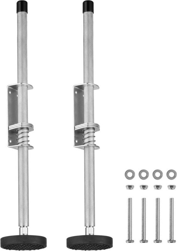Leiter-Nivellierer, 23,4-Zoll-Stahl-Leiter-Nivelliergerät mit 550 Pfund Last, Neigungstrichter, Treppenleiter-Stabilisat...