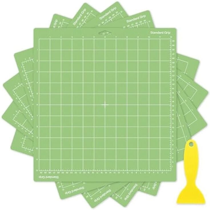 5-teilige Schneidematten für -12x12 Zoll Grün Standard Grip Explore Air 2/ Maker 2/3 Zubehör