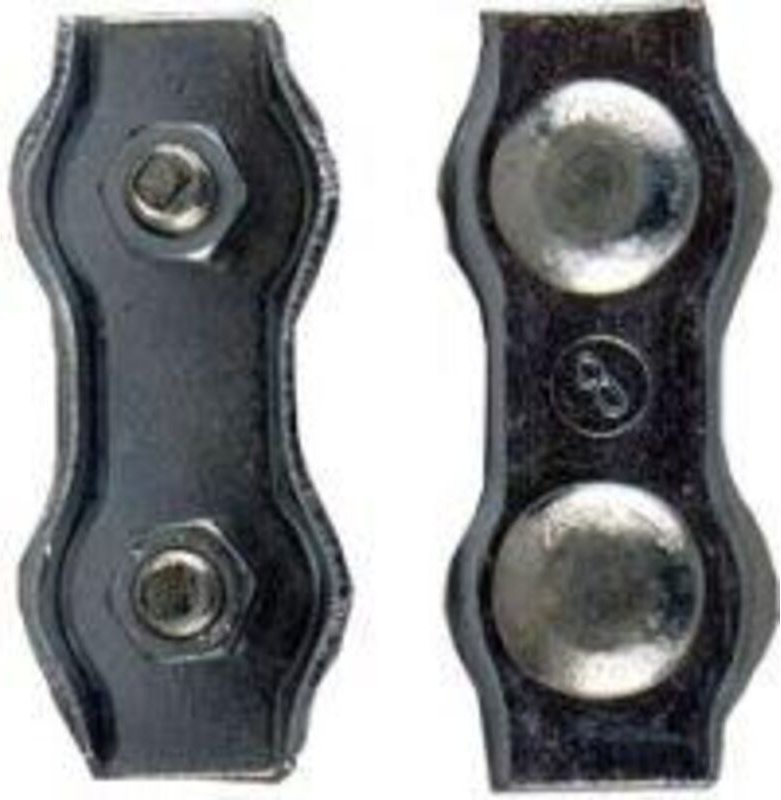 Posamo - Duplexklemmen galZn 2,0mmx30 M4